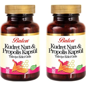 Kudret Narı & Propolis Kapsül 375 Mg 60 Kapsül 2 Adet