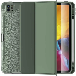 Case 4u Apple iPad Pro 11 2020 Kılıf 360 Tam Koruma Kapaklı Uyku Modlu Stand Özellikli Wlons Tablet Kılıf Yeşil