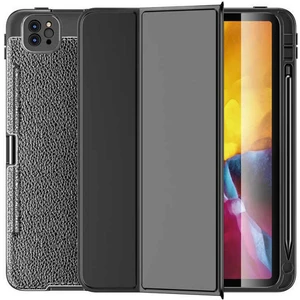 Case 4u Apple iPad Pro 11 2020 Kılıf 360 Tam Koruma Kapaklı Uyku Modlu Stand Özellikli Wlons Tablet Kılıf Siyah