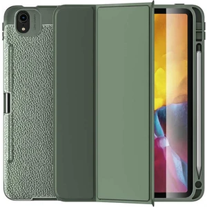 Case 4U Apple iPad Air 10.9 2020 Kılıf 360 Tam Koruma Kapaklı Uyku Modlu Stand Özellikli Wlons Tablet Kılıf Yeşil