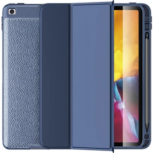 Case 4u Apple iPad 10.2 (8. Nesil) Kılıf 360 Tam Koruma Kapaklı Uyku Modlu Stand Özellikli Wlons Tablet Kılıf Lacivert