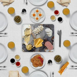 Cam Sunum Standı Stark Mermer Görünümlü 29cm x 34cm