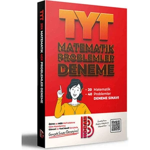 Benim Hocam Yayınları TYT 20 Matematik 40 Problemler Deneme