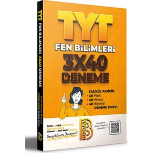 Benim Hocam Yayınları TYT Fen Bilimleri 3 x 40 Fasikül Denemel