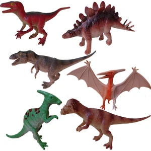 Yeşil Oyuncak 6 Parça 14 cm Dinazor Hayvanları Seti