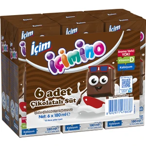 İçimino Çikolatalı Süt 6x180 ml