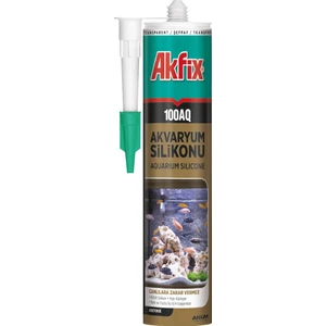 100AQ Akvaryum Silikonu Şeffaf 310ML SA080