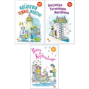 Behiç Ak Gülümseten Öyküler 3 Kitap Set - Galata'nın Tembel Martısı - Geçmişe Tırmanan Merdiven - Havva ile Kaplumbağa