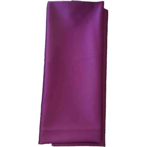 Angel Çanta Aksesuar 120X50 Cm, Koyu Mor Renk Pamuklu Saten Astarlık Kumaş