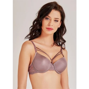 Magic Form 2589 Dantelli Ipli Süngerli Sütyen - Çinko