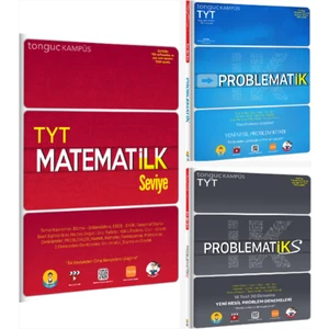 Tonguç Akademi Kampüs TYT Matematilk Seviye Soru Bankası & TYT Problematiks & TYT Problematik