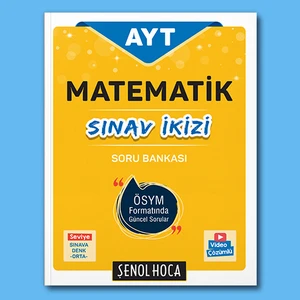 Şenol Hoca Yayınları Şenol Hoca AYT Matematik Sınav İkizi Soru Bankası