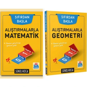 Şenol Hoca Yayınları Şenol Hoca Alıştırmalarla Geometri & Alıştırmalarla Matematik