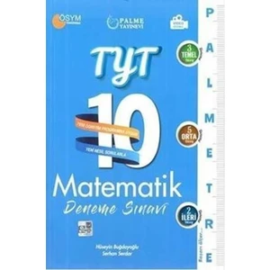 Palme Yayıncılık TYT Matematik 10 Deneme