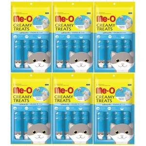 Me-O Me O Kedi Ödül 6 Paket 60 gr Tavuk Ciğer