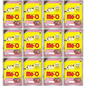 Me-O Me O Sos Içerisinde Parça Kuzu Etli Yavru 12 x 80 gr Pauch