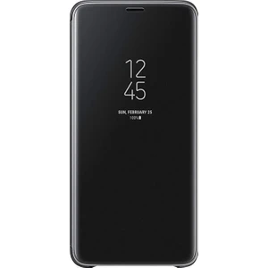 Huawei P Smart 2019 Uyumlu Clear View Aynalı Kapaklı Kılıf Siyah