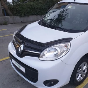 Eurocap Renault Kangoo Ön Kaput Koruma Rüzgarlığı 3 mm Akrilik (Abs) Parlak Siyah Deflektör 2014->
