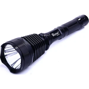 Black Watton 800 Lümen T6 Özel Avcı Feneri Watton WT-205