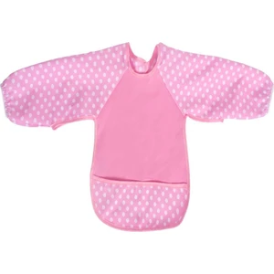 Sevi Bebe Eko Kollu Önlük Pembe
