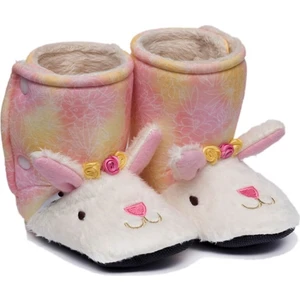 First Step Pembe Tavşan Desenli Kürklü Ev BOTU-F-821