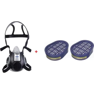 Xplore 3300 Yarım Yüz Maskesi + 6738816 Abek Filtre