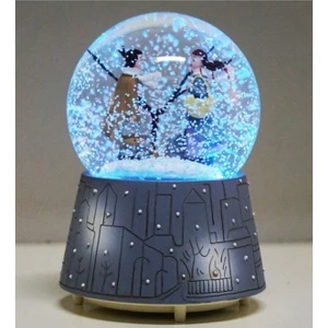 Çiko Toys Kar Tanesi Püskürtmeli Kış Masalı Kar Küresi 16 cm Işıklı Büyük Boy