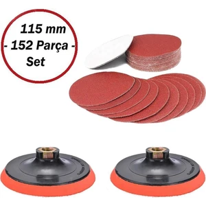 Ugr Nikon Cırt Zımpara Seti 115 mm 40-320 Kum 152 Parça