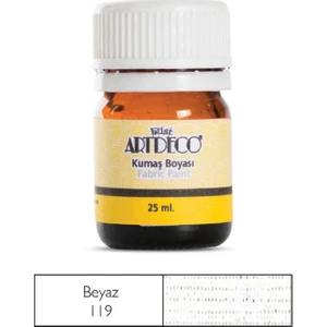 Kumaş Boya Artdeco 25 ml NO:119 Beyaz