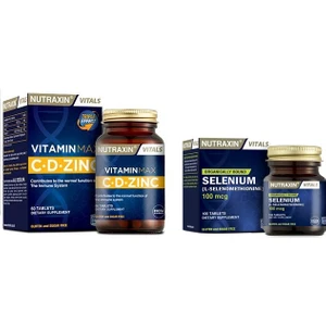 Vitamin Max ( C-D-Zinc) 60 Tablet + Selenium 100 Tablet