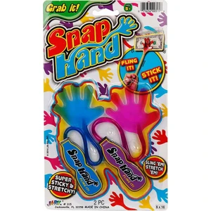 2'li Eğlenceli Yapışkan El - Pembe - Mavi