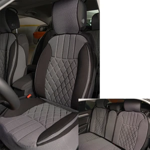 Elegance 5'li Set Minder Gri-Siyah / KLMNY543