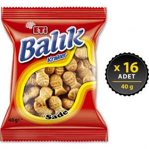 Balık Kraker 40 g x 16 Adet