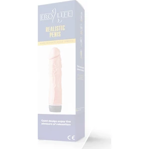 Büyük Boy Esnek Realistik Titreşimli Vibratör Dildo
