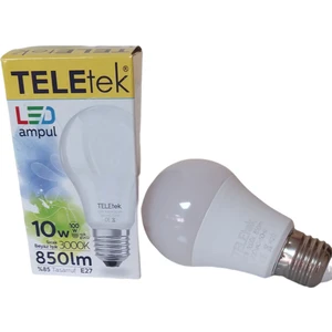 LED Ampul Sıcak Beyaz Işık 3000K 850 Lm