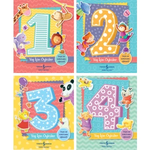 1-2-3-4 Yaş Için Öyküler 4 Kitap Set