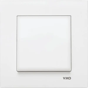 Karre Tekli Anahtar Beyaz Çerçeveli