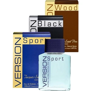 JSP Version Black, Version Wood, Version Sport Koleksiyon Seti (3X100ML EDT ) Erkek Parfüm