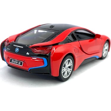 Kinsmart Bmw I8 - Çek Bırak 5inch. Lisanslı Model Araba, Fiyatı