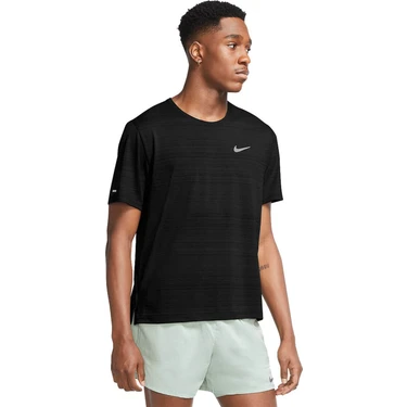 Nike miler sale t shirt black