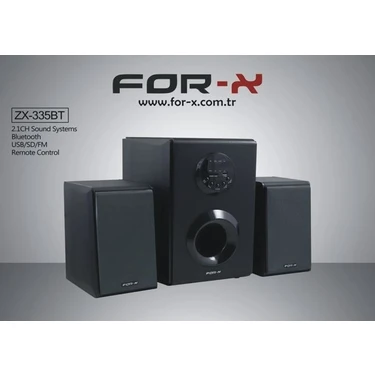 For-x ZX-335BT 2+1 Fm/sd/usb/bluetooth Ses Sistemi Fiyatı