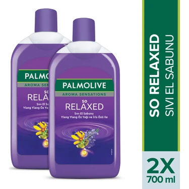 Palmolive Aroma Sensations So Relaxed Ylang Ylang Öz Yağı ve İris Özü ile Sıvı El Sabunu 2 x 700