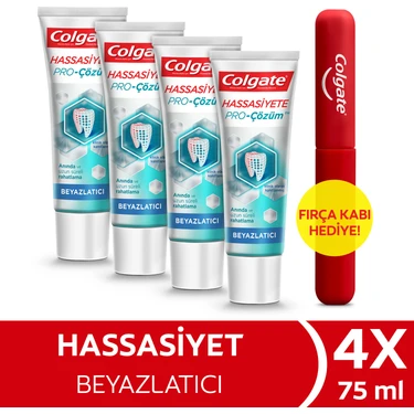 Colgate Hassasiyete Pro Çözüm Pro Relief Diş Macunu 75 ml x 4 Adet + Fırça