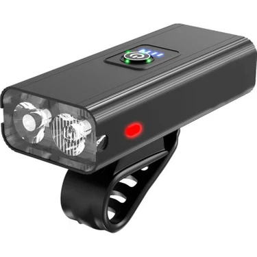 Schulzz 2xxml-T6 LED Yüksek Lumen Su Geçirmez Bisiklet Farı 2400MAH