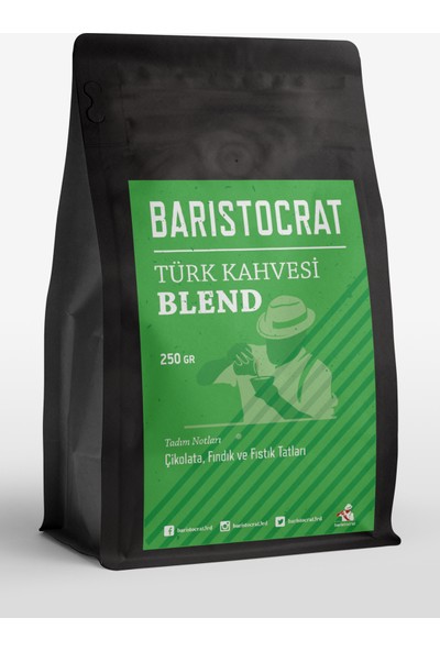 Baristocrat Blend Öğütülmüş Türk Kahvesi - 250 gram