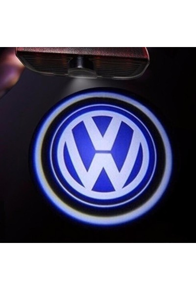 Araba Alışveriş Volkswagen Aksesuar Passat B8 Kapı Altı Logolu Aydınlatma Işığı