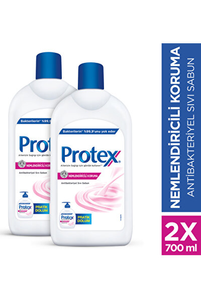 Protex Nemlendiricili Koruma Antibakteriyel Sıvı Sabun 2 x 700 ml