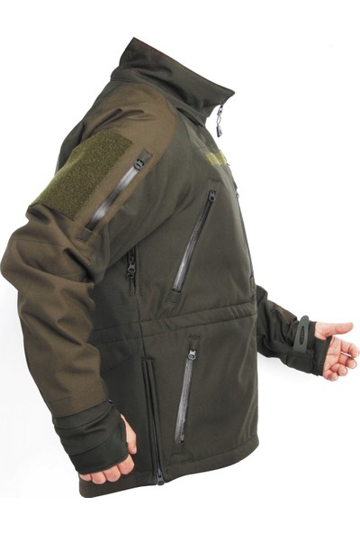 Yds Professıonal Softshell Jacket -Haki (Profesyonel Taktik Operasyon Montu)