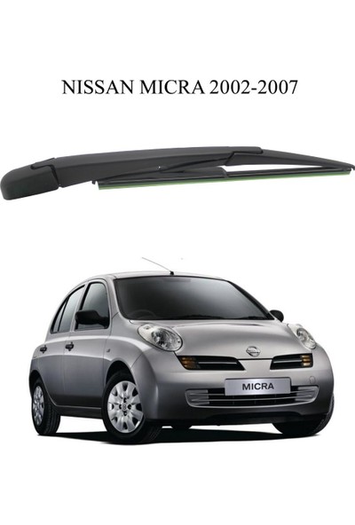 Otobir Nissan Micra Arka Silecek Kollu 2002-2007 Model Arası