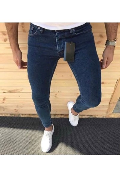 Lbl Jeans Lacivert Likralı Bilek Boy Pantolon